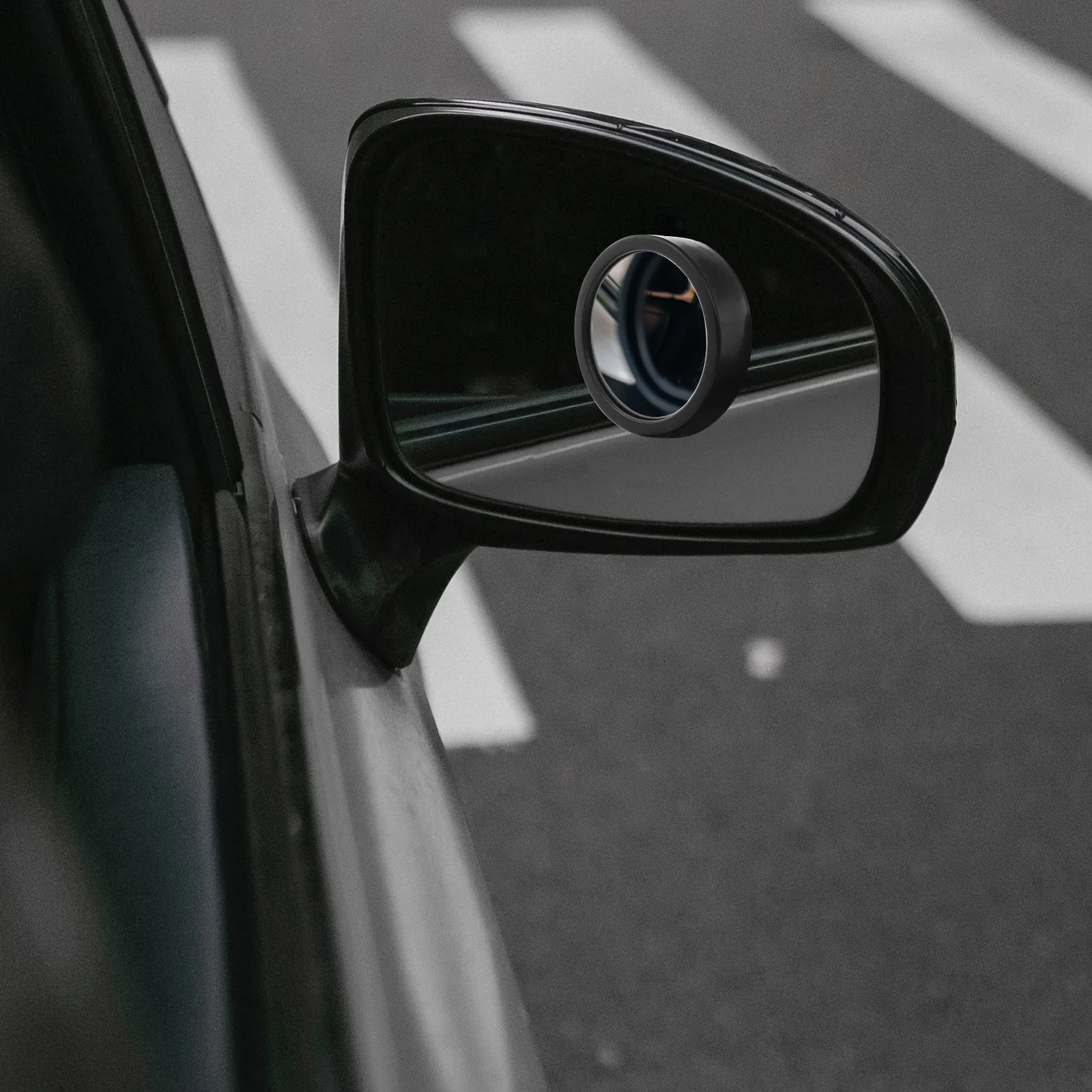 12 قطعة مرايا الرؤية الخلفية العمياء قابل للتعديل المرايا الجانبية المستديرة توريد السيارات متعددة الوظائف بقعة مرآة السلامة القيادة الأساسية