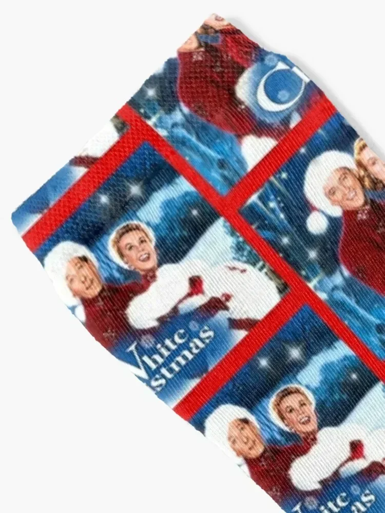 White Christmas, Bing Crosby, Rosemary Clooney, Danny Kaye, Vera Ellen, greeting card, Santa Socks