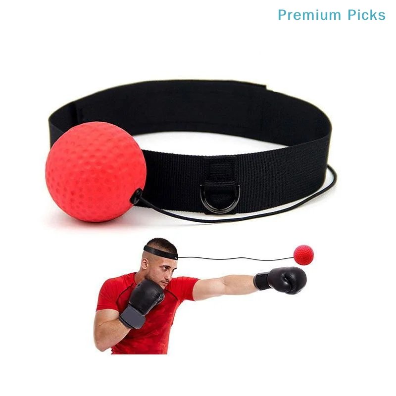 portableEfficient Boxing Reflex Ball and Headband Set to Improve Speed and Coordination at Home