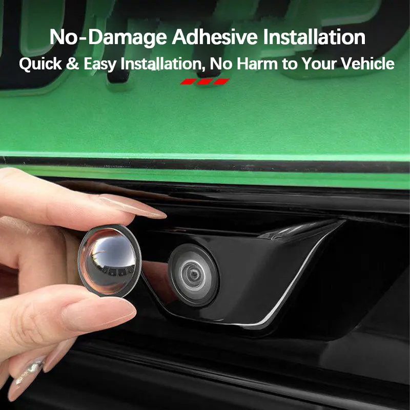 Car Camera Protective Cover, universal for 360 panoramic reversing camera, high definition film for car camera protection view 5