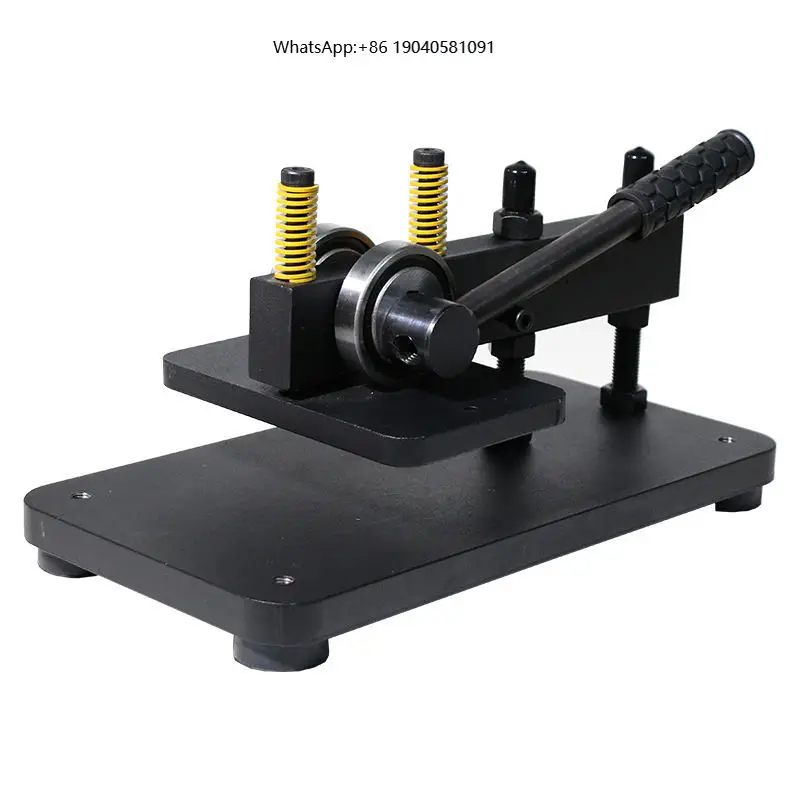 180x120mm Manual Small Pressure Embossing Machine 220V for Leather and Paper Sample Blanking