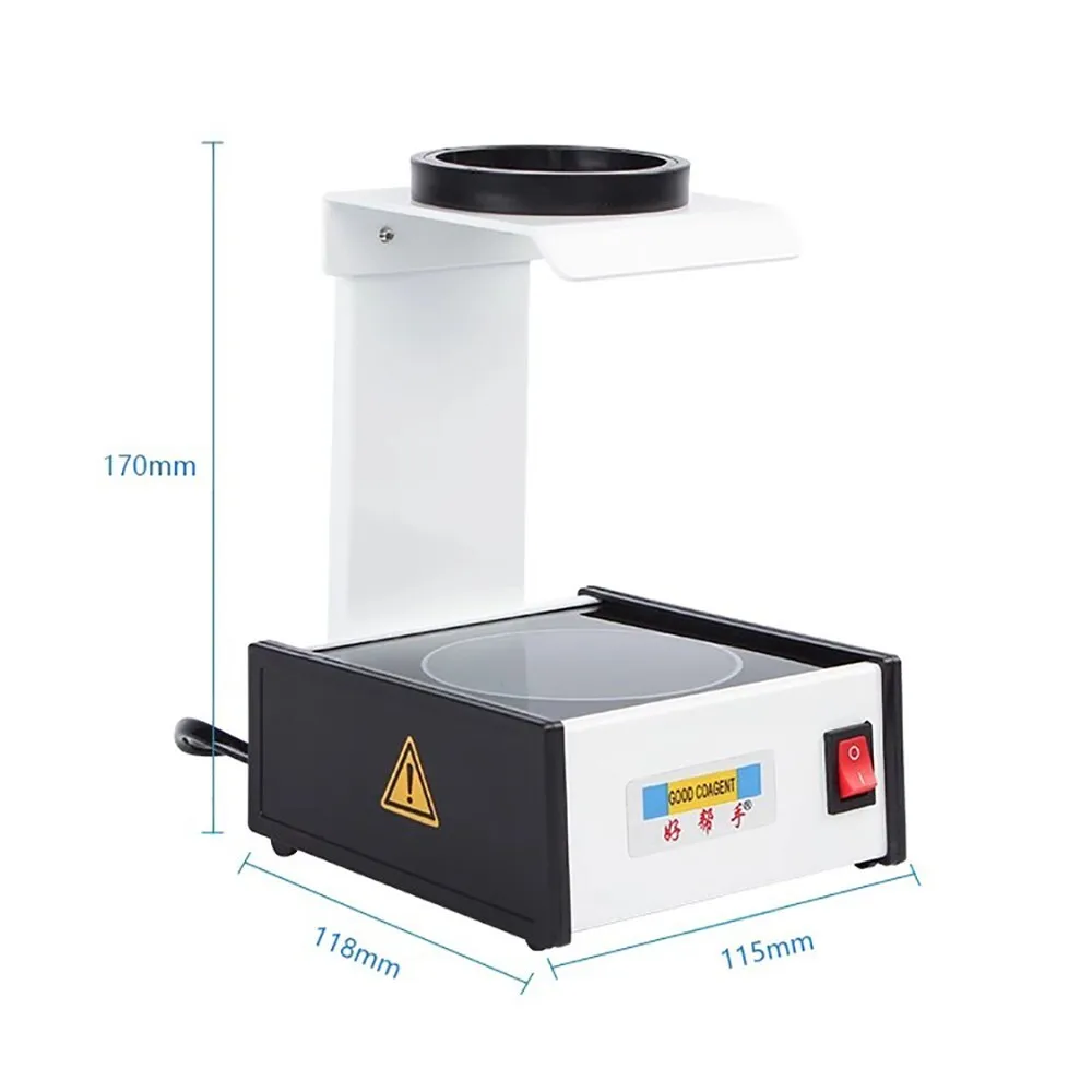CP12 Optical Polariscope Lens Stress Tester Lens Multifocal Testing Strain Meter