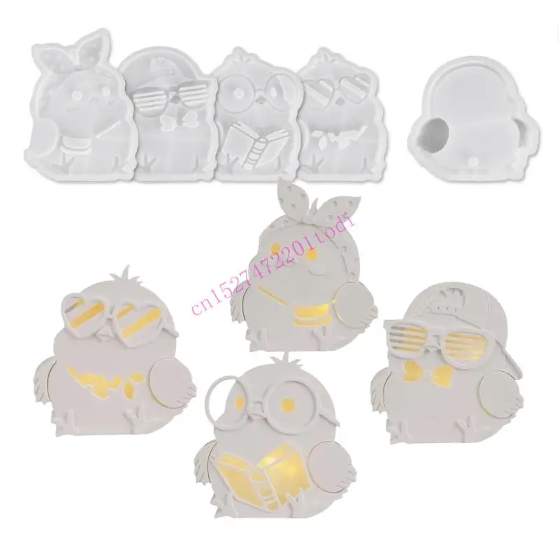 M76B Portable Eggs Mould Set Accessory for Creating Resin Plates And Holders