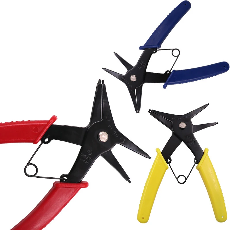 Circlip pliers internal and external circlip pliers retaining ring pliers inner card outer retaining ring pliers car repair tool