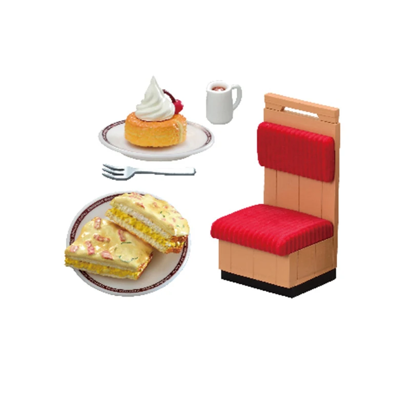 لعبة الرسوم المتحركة الأصلية ألعاب المشهد المصغر الطرفي مجموعة شخصيات KEMEDA'S Coffee Gacha Anime Action Model