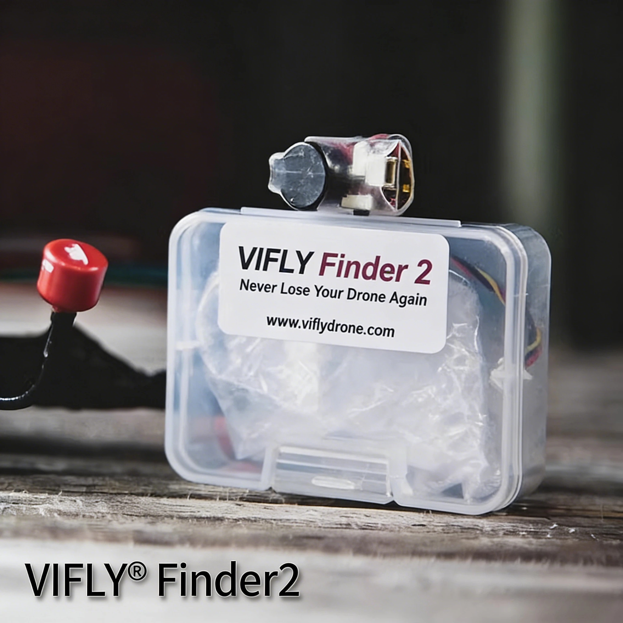 VIFLY Finder 2 105dB Drone Alarm Buzzer with 30+ Hours Runtime