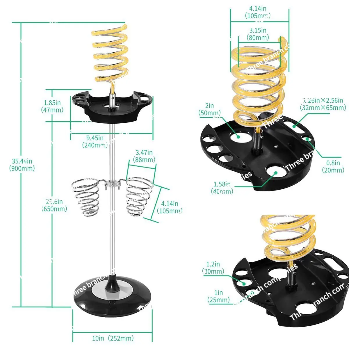 Hair dryer rack Floor-to-ceiling  rack Hanging  bracket Hair salon Bathroom  seat