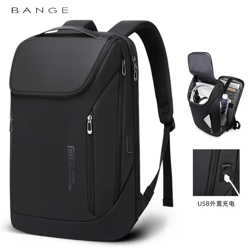 BANGE Anti Theft Waterproof Laptop Backpack 17 Computer Bag Travel Business Hiking Backpacks School Back Pack Mochila For Men