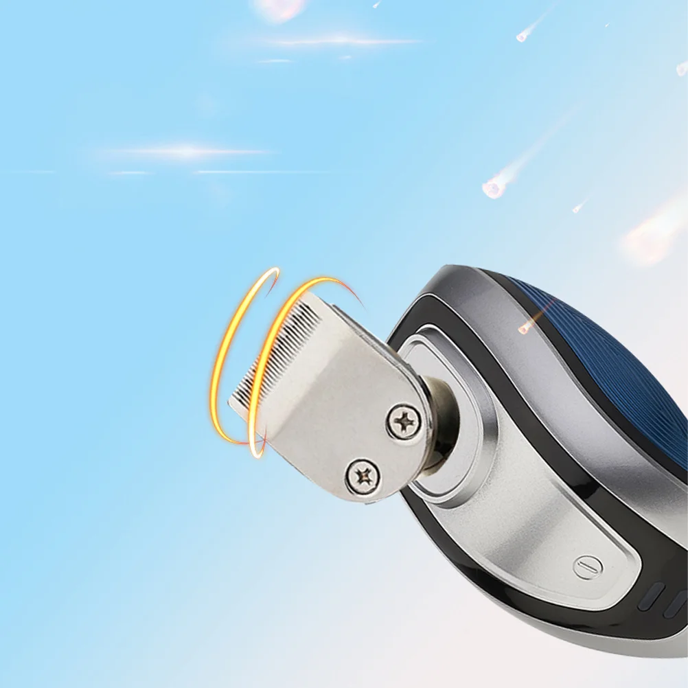 1 قطعة ماكينة حلاقة اللحية رئيس استبدال المعادن الكهربائية الحلاقة المتقلب العالمي مقاوم للماء ماكينة حلاقة كهربائية ملحق حلاقة آمنة #1