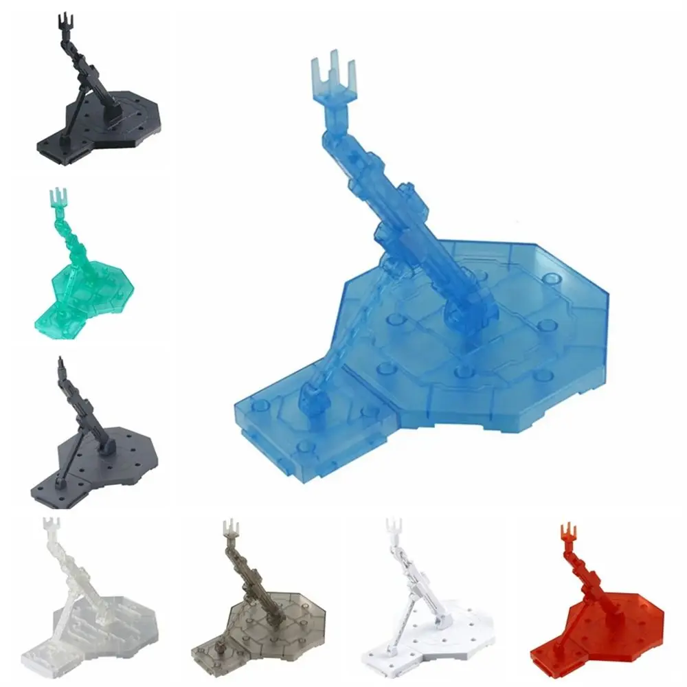 Base de figurine d'action réglable, support de poupées de Robot, support de jouet universel, présentoir de figurines claires, jeu de cinéma