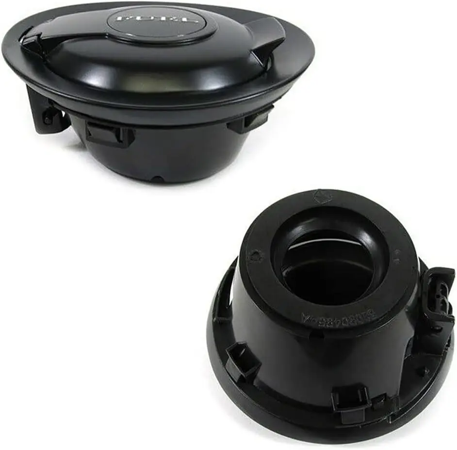 68250120AA Vapor Edition غطاء باب حشو غاز الوقود لـ 2008-2019 دودج تشالينجر أسود OC-1095 ﻿