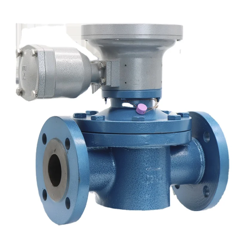 DN50 High Viscosity 24V Rs485 DN80 Flow Meter Coconut Oil Oval Gear Level Measuring Instrument