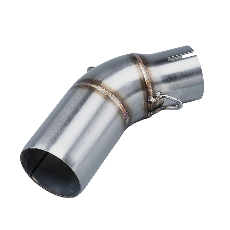 Motorcycle Exhaust Middle Link Pipe Slip On For BMW C600 Sport C650GT 2012-2015 Years Moto Modified Escape Muffler Adapter 51mm