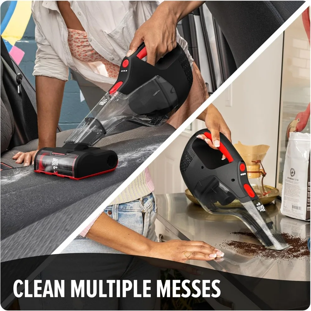 

16V Deep Clean Cordless Handheld Vacuum w/Motorized Pet Brush Roll Tool, Powerful Suction and Lightweight, w/Extended Run Time