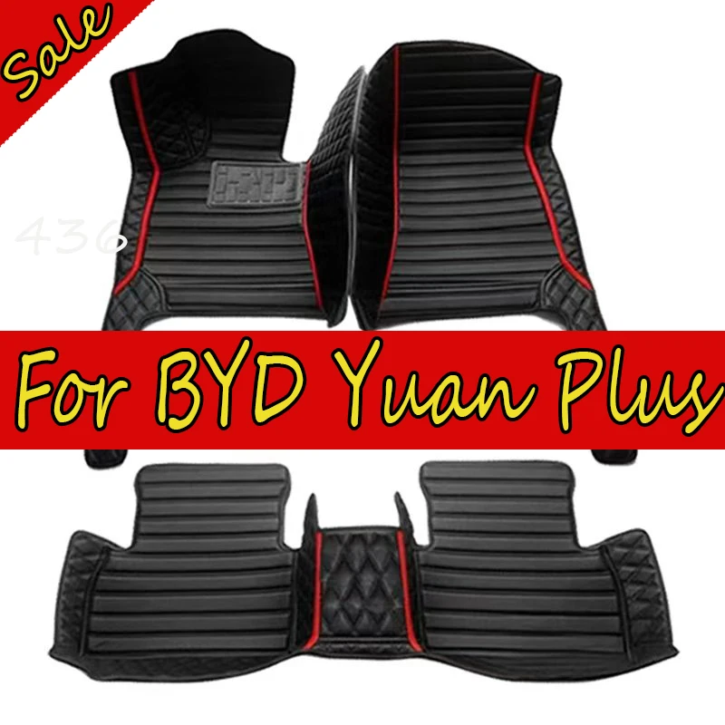 

Ковры для BYD Yuan Plus Atto 3 2021 2022 2023 2024 Atto3 Автомобильные коврики для салона Автоаксессуары Автозапчасти Крышка