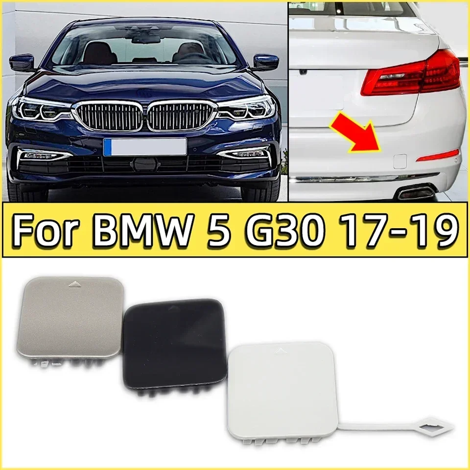 

Задний бампер, буксировочный крюк, крышка, крышка для 2017 2018 2019, Bmw 5 серии G30 G38, крышка прицепа 51127475589