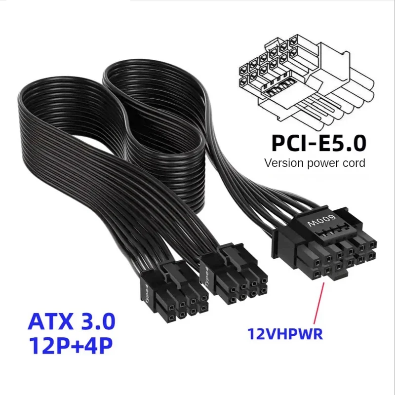 12VHPWR ATX3.0 PCI-E 5.0 Güç M - Dual 8Pin To 16Pin 12Vhpwr Cable incelemesi ve fiyatı