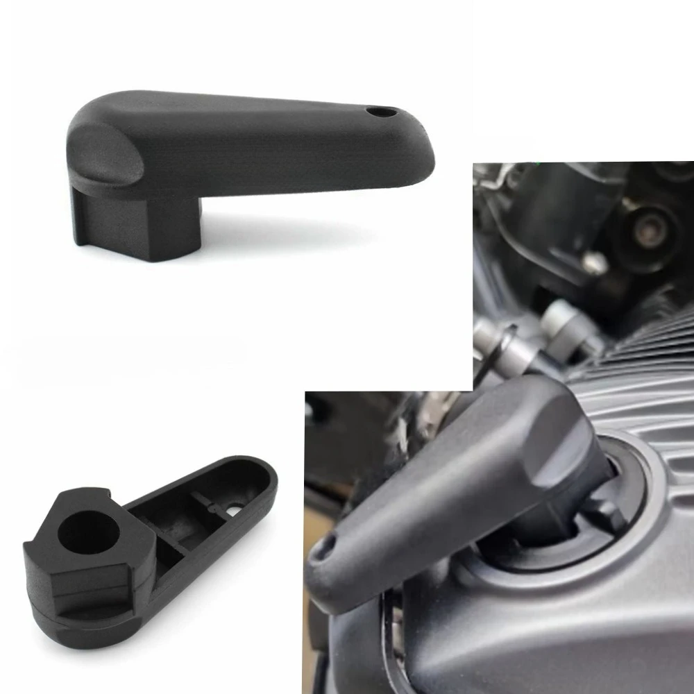 Engine oil cap with handle, tool free quick release wrench suitable for BMW motorcycle R1200/R1250GS RT/RS