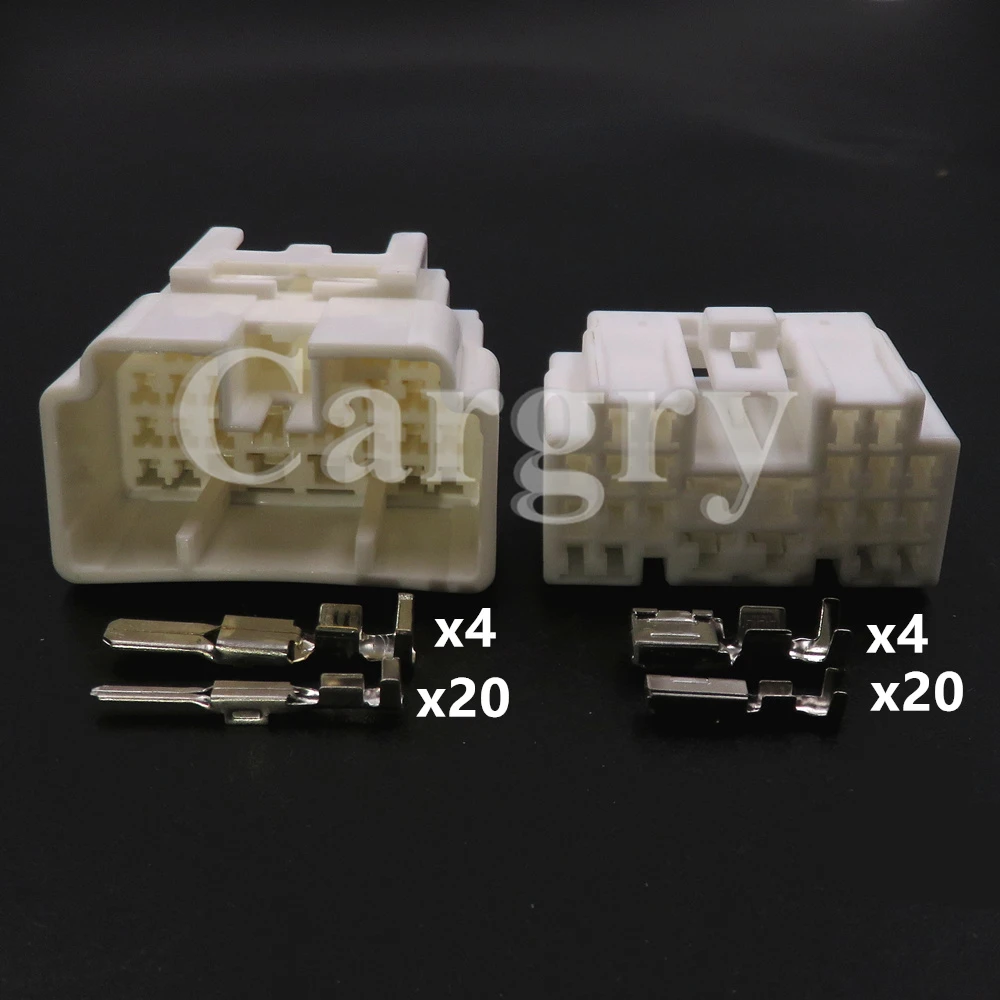 

1 Set 24P 7282-1248 7283-1248 AC Assembly Auto Wire Plastic Housing Unsealed Plug Composite Connector Car Electrical Socket