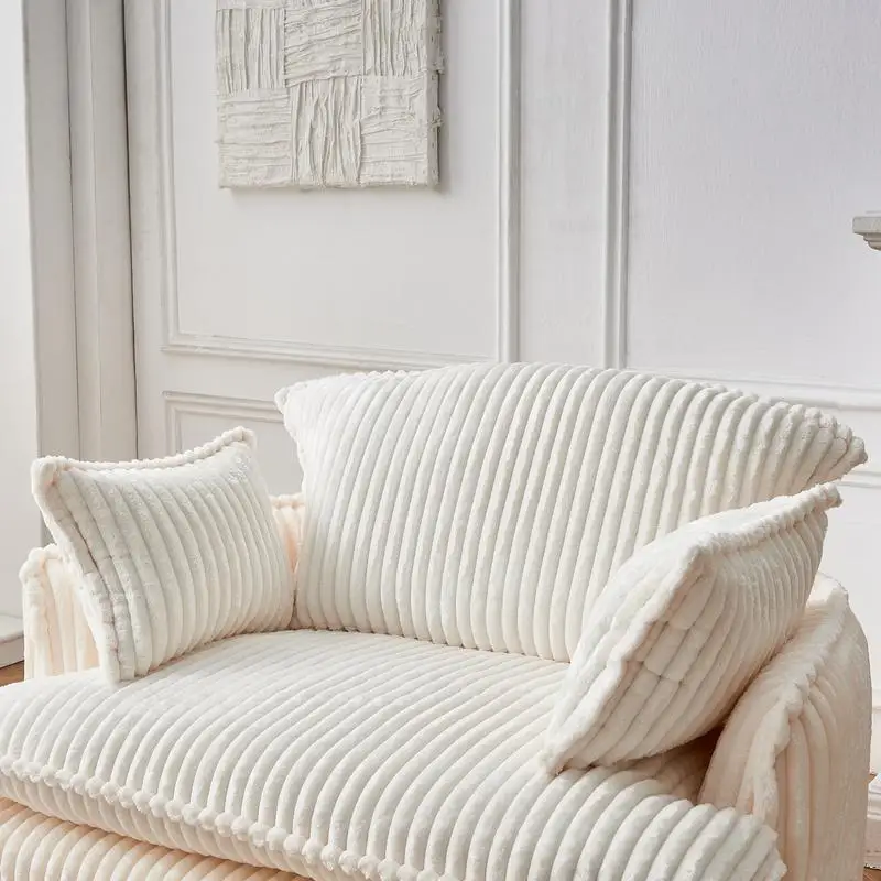 كرسي أريكة مضغوط قابل للتحويل مع مسند، كرسي بذراعين من قماش سروال قصير حديث للمساحات الصغيرة، غرفة المعيشة، أو النوم، أو #5