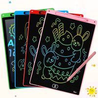 4PC 8.5/10/12in LCD Writing Tablet Drawing Board Kids Graffiti Sketchpad Toys Handwriting Magic Drawing Board children Toy Gift