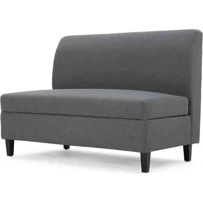 

Tovah Fabric Storage Loveseat, Charcoal