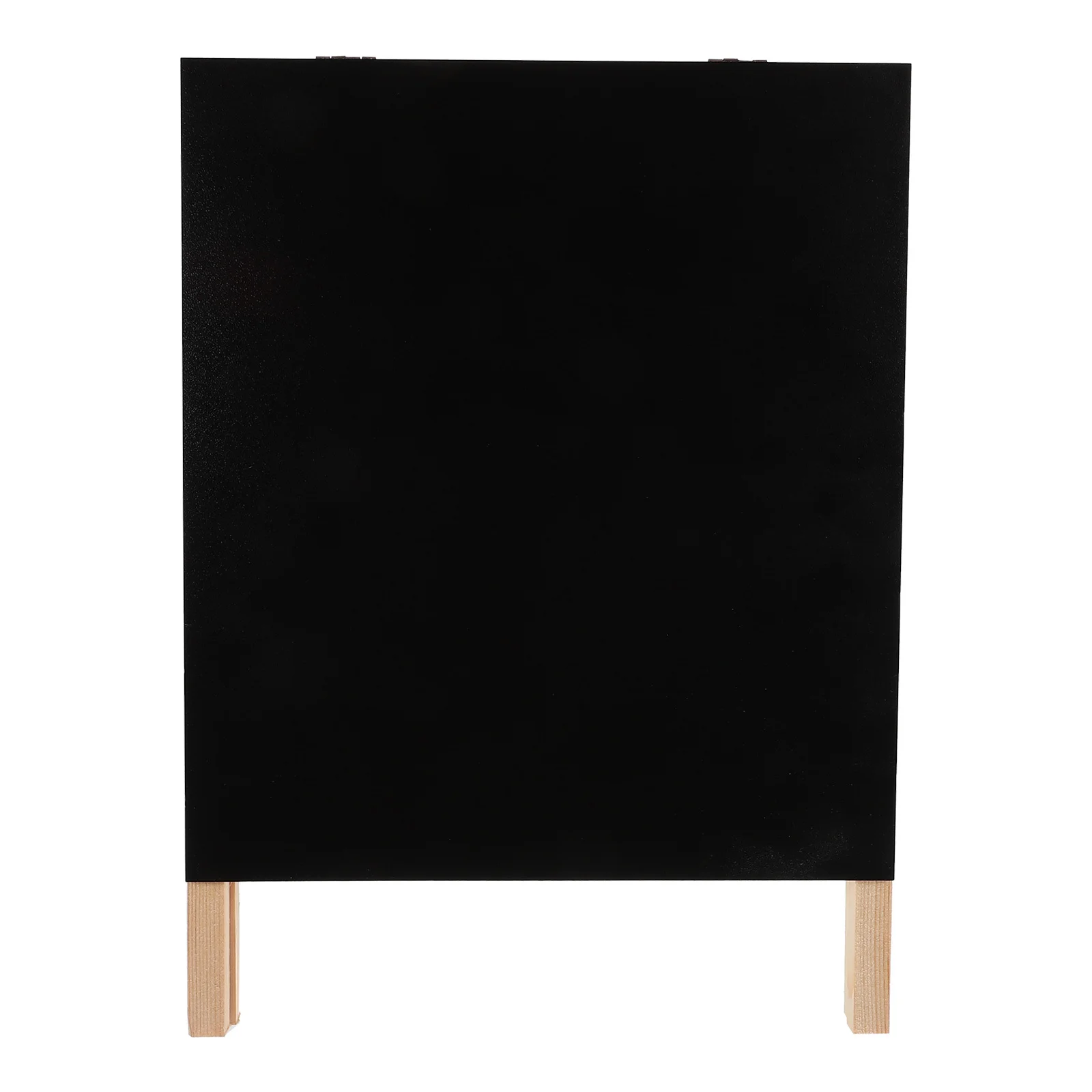 

Wooden Foldable Multi-Function Desktop Message Board Small Blackboard Sign For Shop Home Office Erasable Writing Board Free