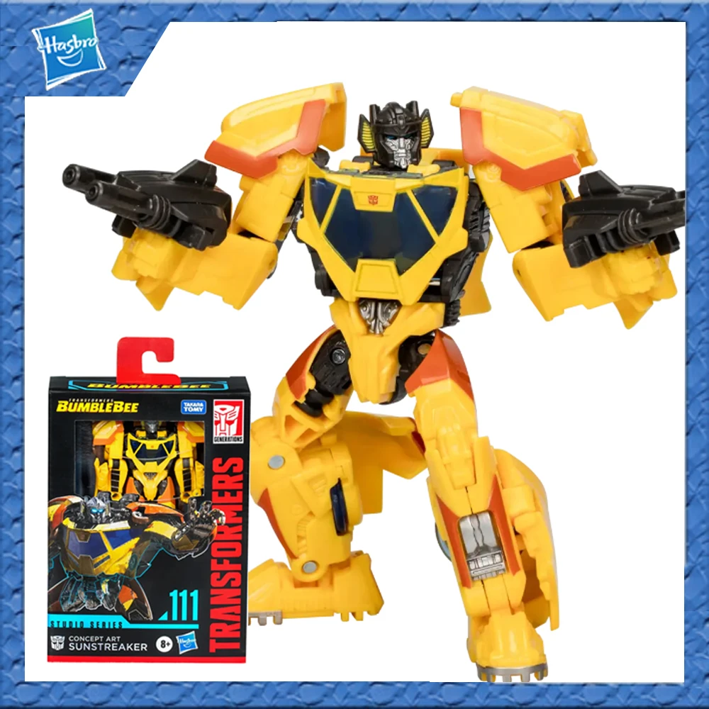 Original Transformers Studio Series Ss111 Concept Art Sunstreaker Action Figure Model Toy Collection Gift