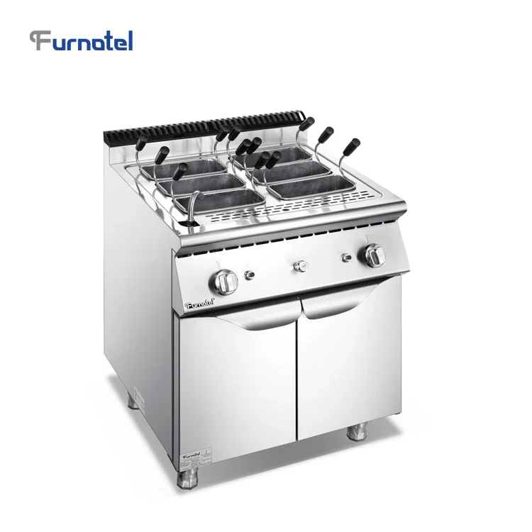 Instant Noodle Pasta Boiler Cooker Commercial  With Cabinet