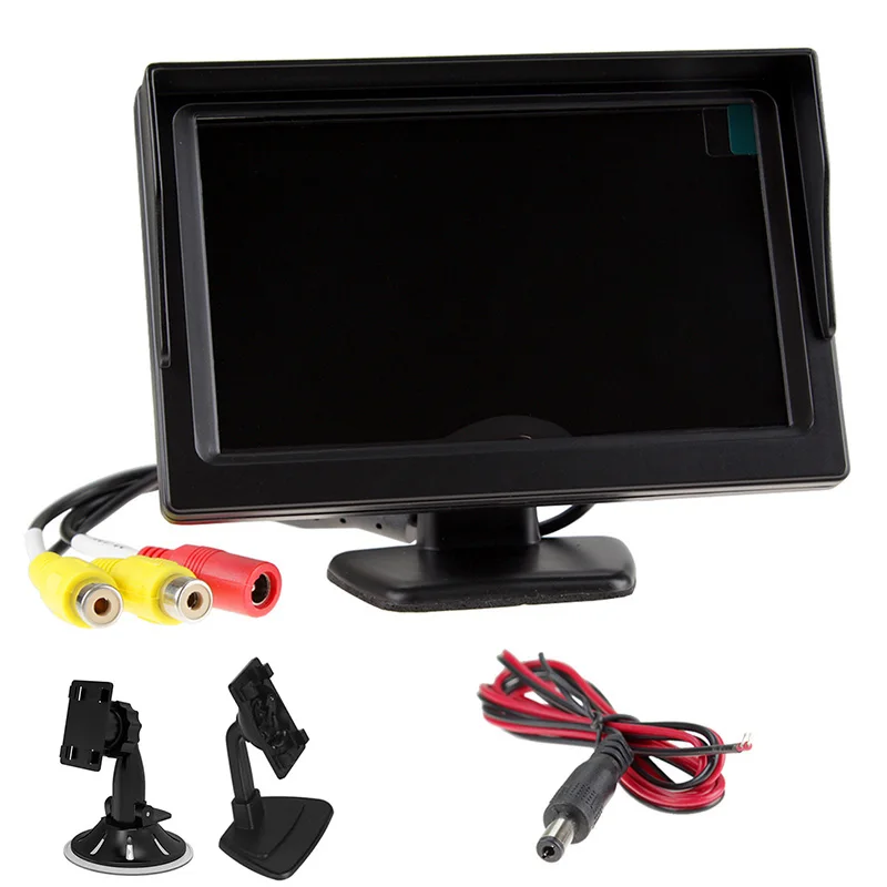 

Автомобильные аккумуляторы, 5 дюймов, ABS DC 6-32 В TFT LCD 4,3 дюймов, умные системы, прибор ночного видения, автомобильные аксессуары, новинка (без камеры)