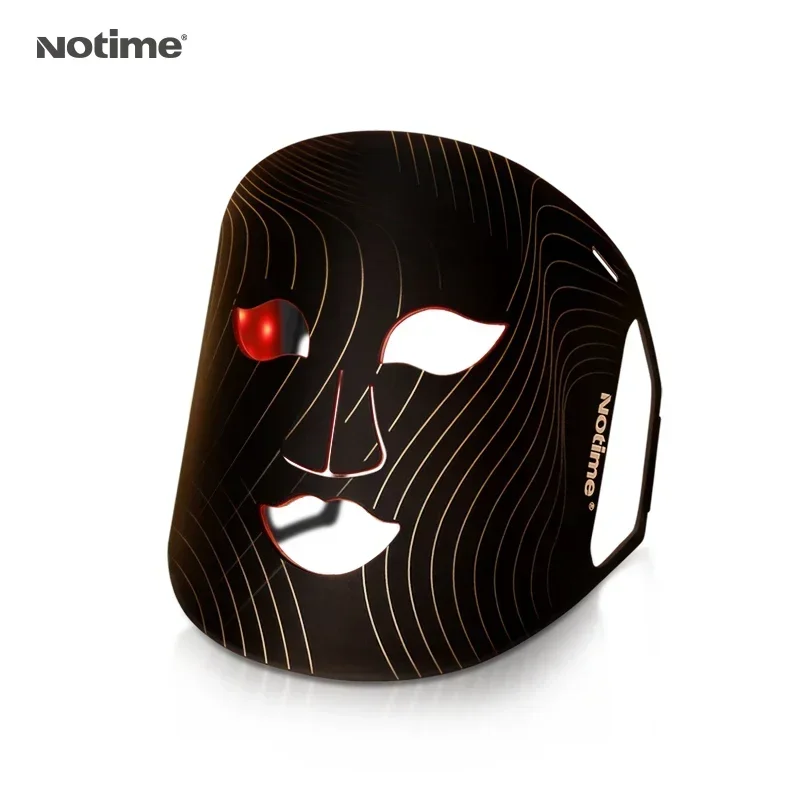 2026/Notime Led  Facial Mask Silicone 3 Color Red Blue Light Therapy Mask