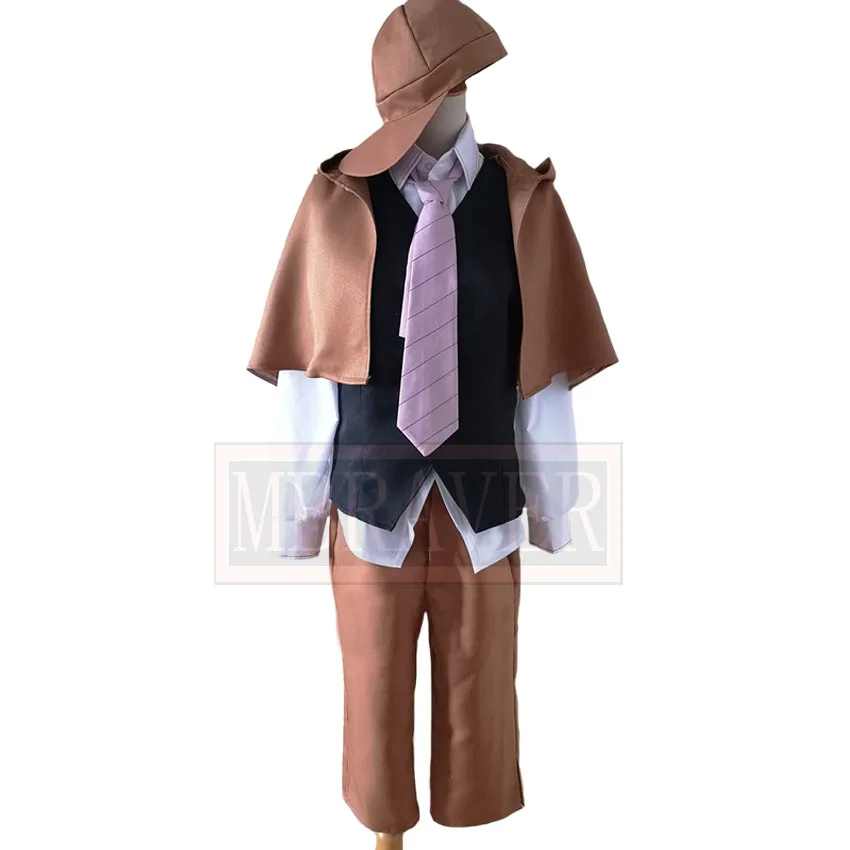 

Edogawa Rampo Cosplay Christmas Costume Party Uniform Custom Made Any Size