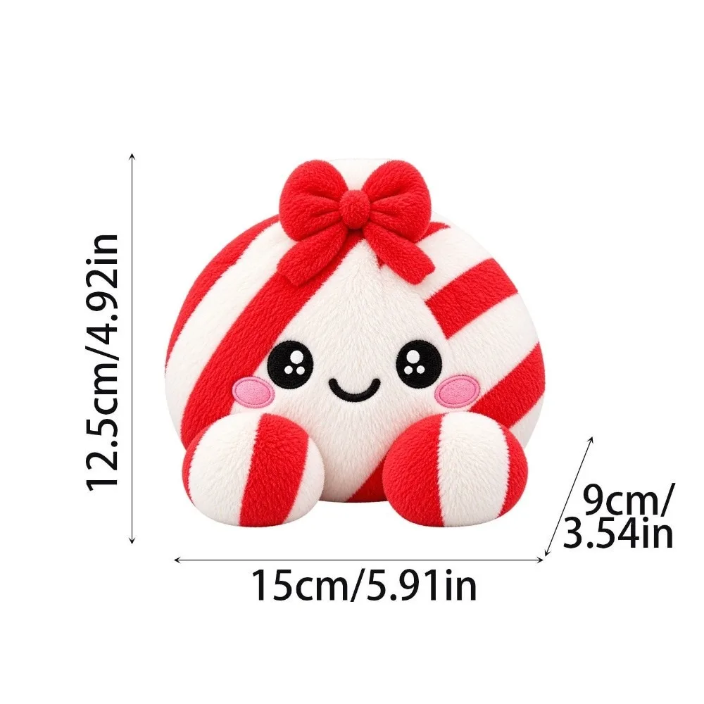 Gifts Soft Christmas Dumpling Squishy Snowflake Pattern Squeezy Squeeze Toy Steamer Basket Box Bowknot Decor