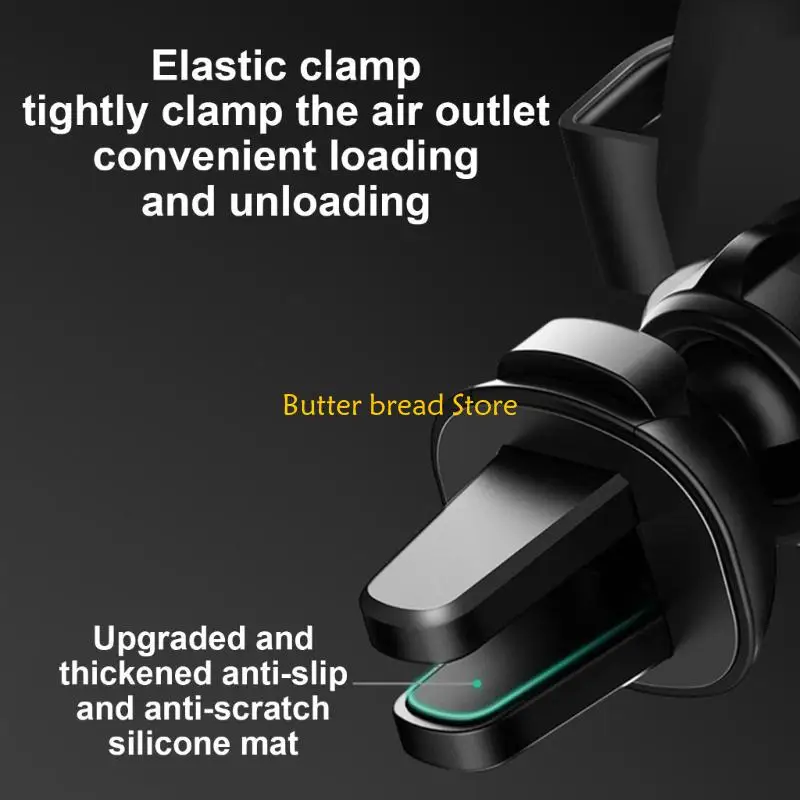 

W89C Wireless Car Cellphone Holder Car Mount 10W Fast Chargings Auto Clamping Car Phone Holder Mount