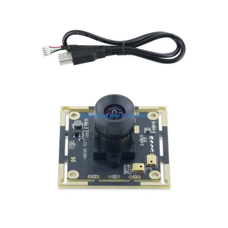 

H9EB Ov4689 Industrial Webcam With High Resolution 4MP Sensoring and 110FPS Output for Automation Systems Optional Lens
