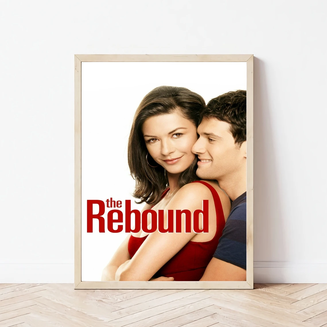 The Rebound (2009) Movie Poster Star Cover Photo Canvas Print Apartment Home Decor Wall Painting (Unframed)