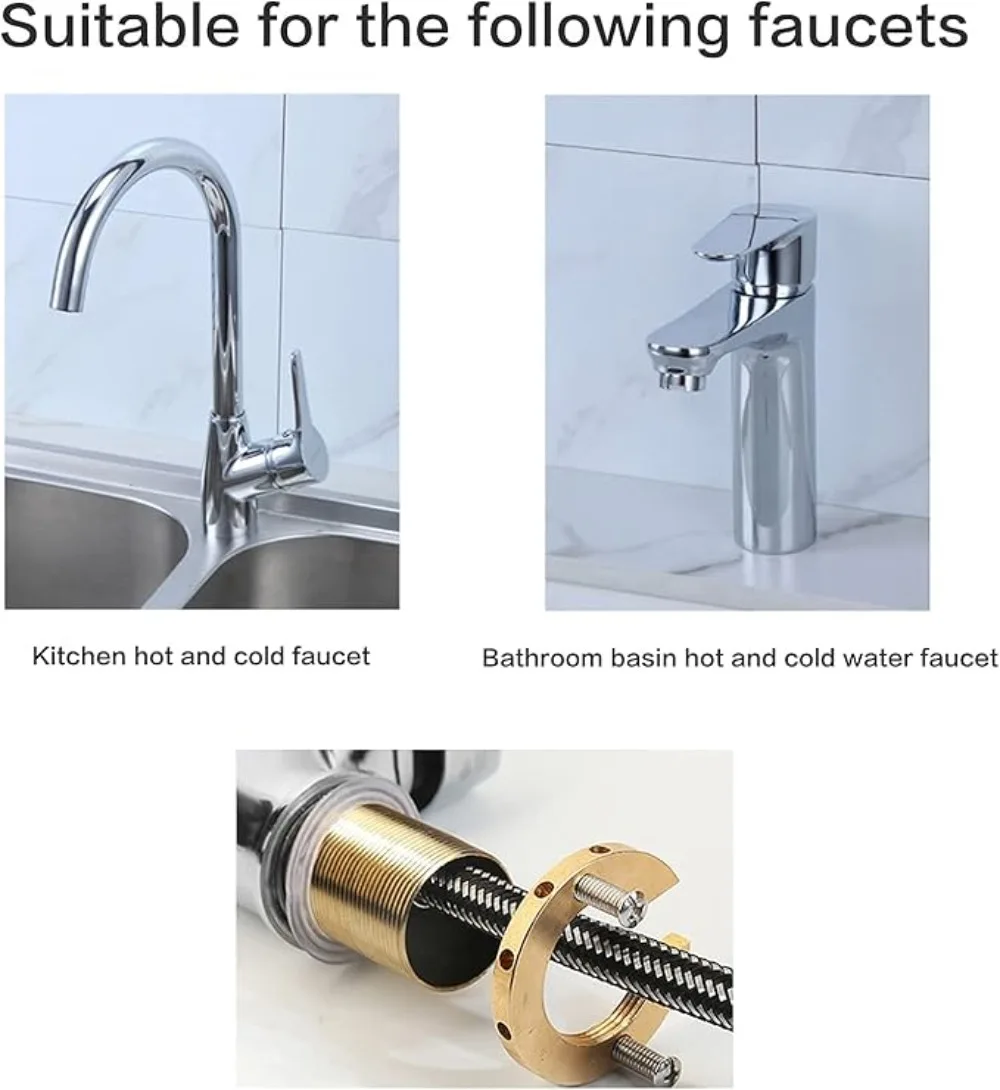 Faucet Anti-loosing Nut Cap C Type Tap Faucet Fixing Fitting Kit Wash Basin Tools Kitchen Fastening Circlip Washer Fixture Parts
