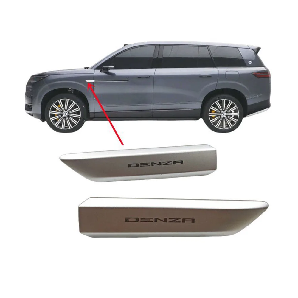

Suitable For DENZA N9 Car Leaf Panel Decorative Strip Door Decorative Strip Fender Silver Bright Strip Original Decorative Strip