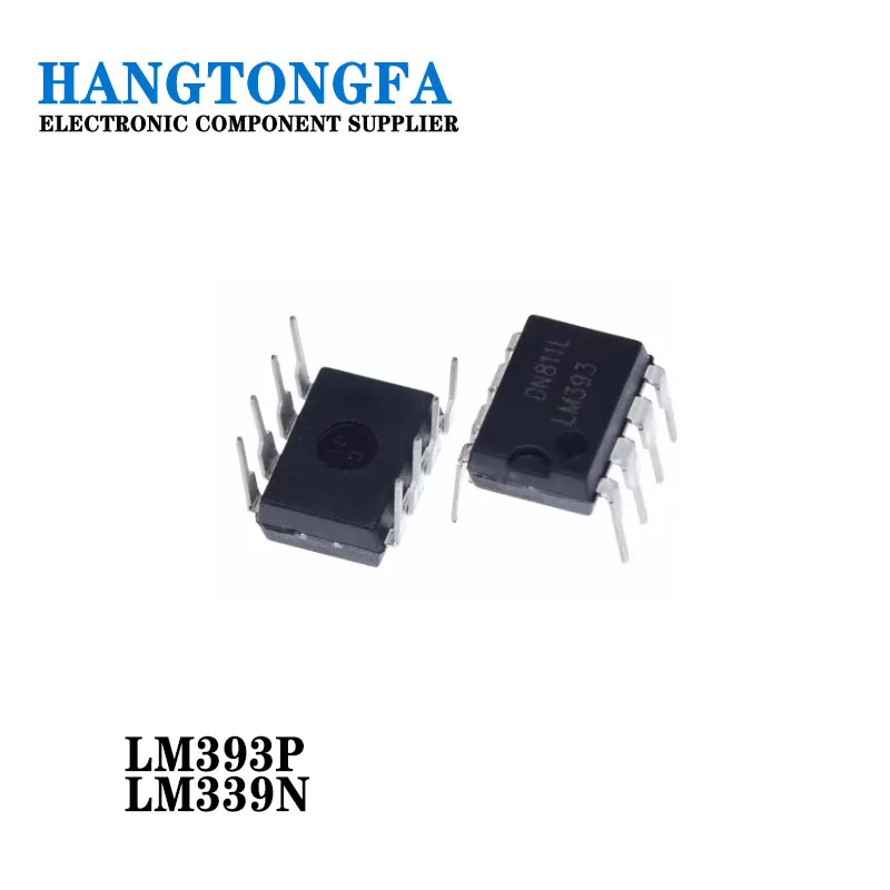 100pcs IC LM393P DIP8 LM393 LM339 LM393 393 339 DIP-8 DIP new and original IC IN STOCK