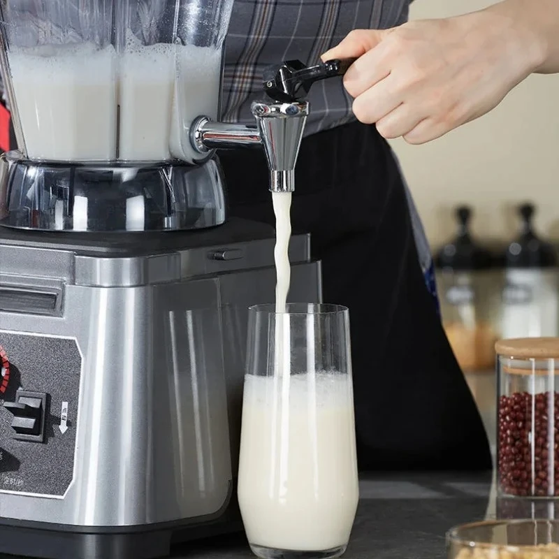 milk machine, breakfast shop 7 liters large capacity with faucet, fully automatic