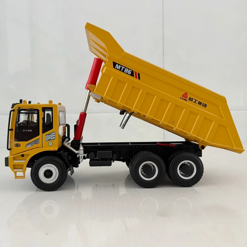 Diecast 1:35 Scale SDLG MT86 Off-highway Mine Dump Truckโลหะผสมวิศวกรรมเครื่องจักรคอลเลกชันของที่ระลึกจอแสดงผลของขวัญของเล่น