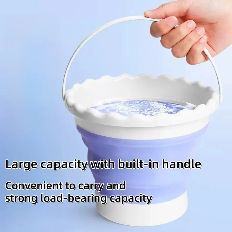 Foldable Brush Water Bucket For Art Students - Ideal Rinsing Cup For Brushes And Pens
