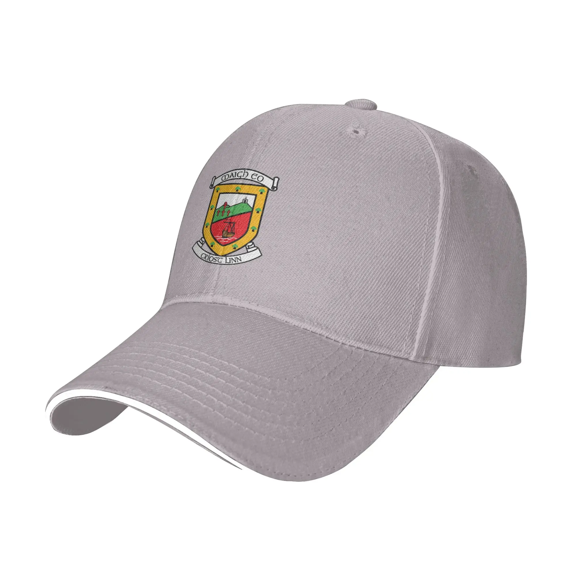 Hot Sale Mayo GAA Crest Thin For Kids Bed Baseball Cap  Spring Black Cap  Morning Exercise Black Cap