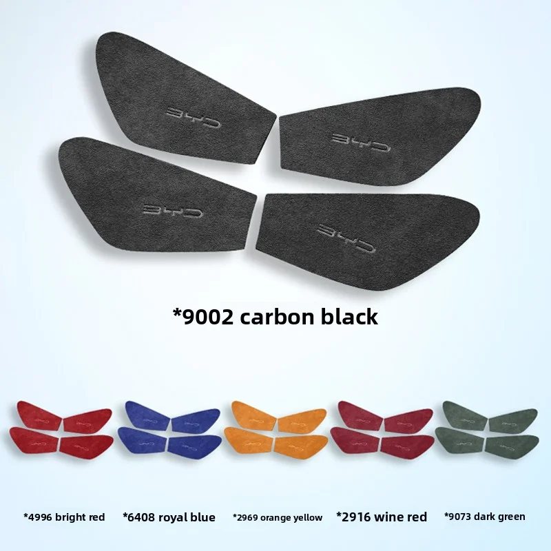 For BYD Seal DMi EV Atto 4 2022 2023 2024 Car Inner Door Bowl Handle Patch Frame Trim Stickers Covers Accessories