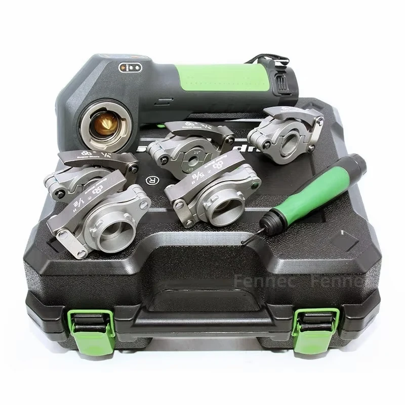 ST-E800A Electric Copper Pipe Flaring Tool Eccentric Tube Expander With Lithium Battery for Air Conditioner Copper Tube