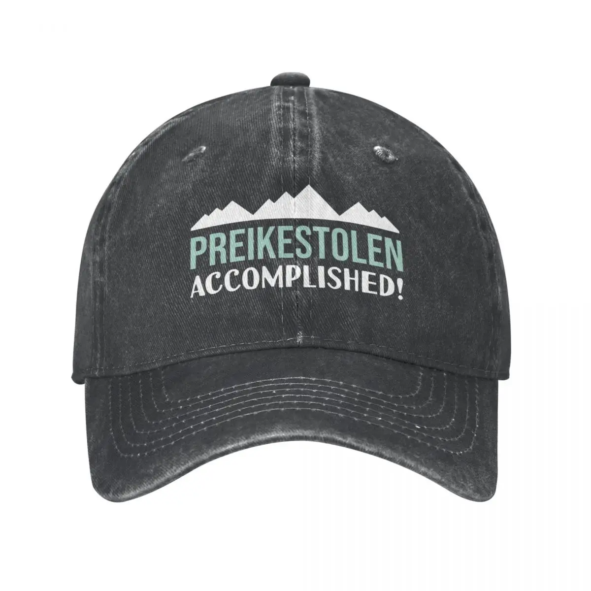 Preikestolen Accomplished Hiking In Norway The Pulpit Rock souvenir Cowboy Hat beach hat Wild Ball Hat Male Women's