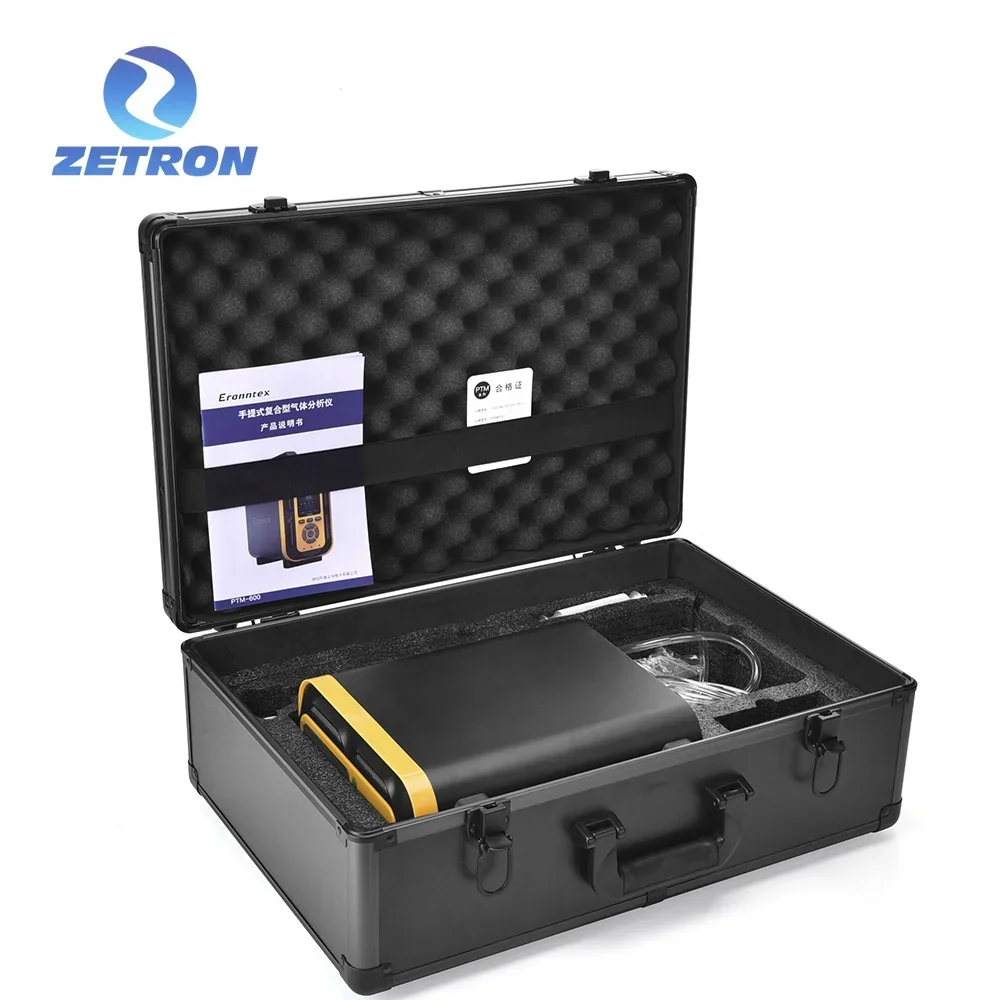Zetron 실험 장비 연소 가스 분석기, 합성 가스, CO, CO2, O2, CH4, NOX, 100% VOL, PTM600