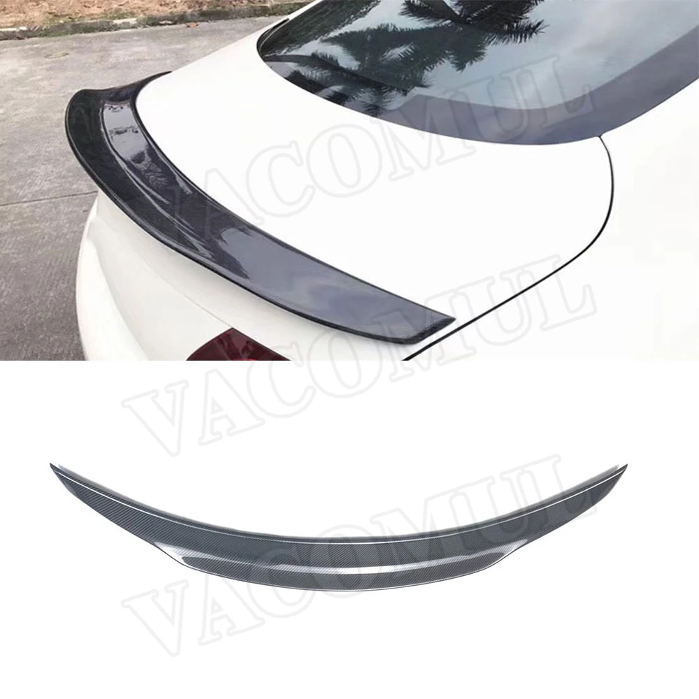 

VACOMUL Carbon Fiber Car Rear Trunk Spoiler Wing for Mercedes Benz C Class W205 C205 C63 AMG Sedan Coupe 2015-2019 PS-M Style
