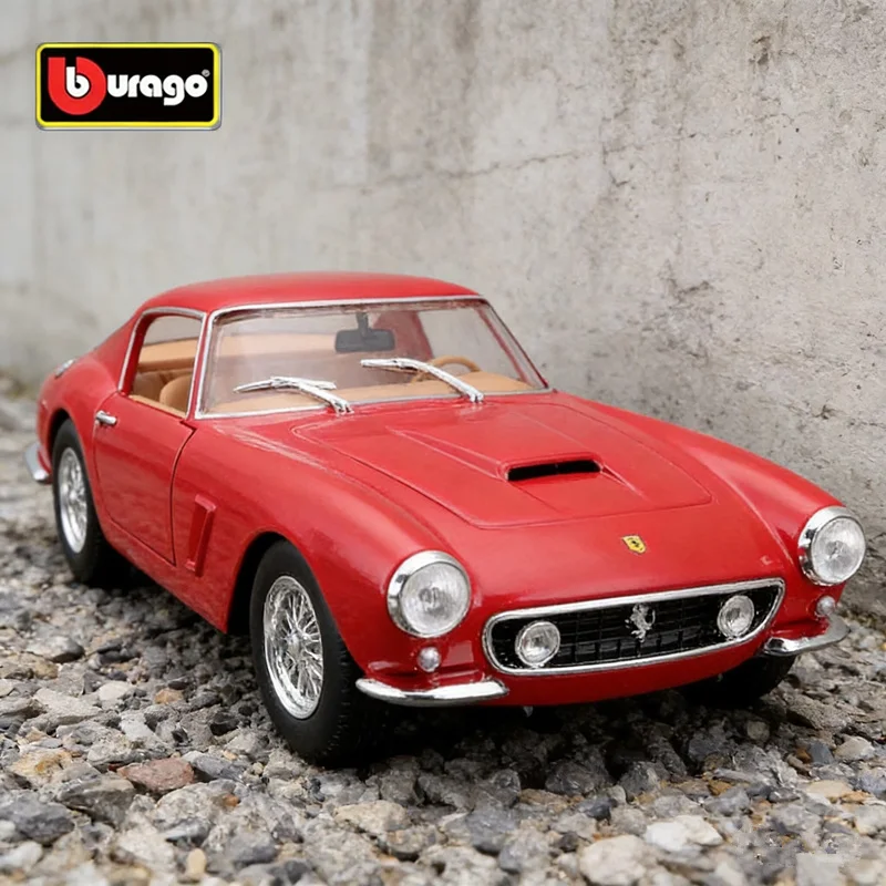 

1:24 Ferrari 250 GT Berlinetta Passo Corto Alloy Sports Car Model Diecasts Metal Super Racing Car Vehicles Model Childrens Gifts