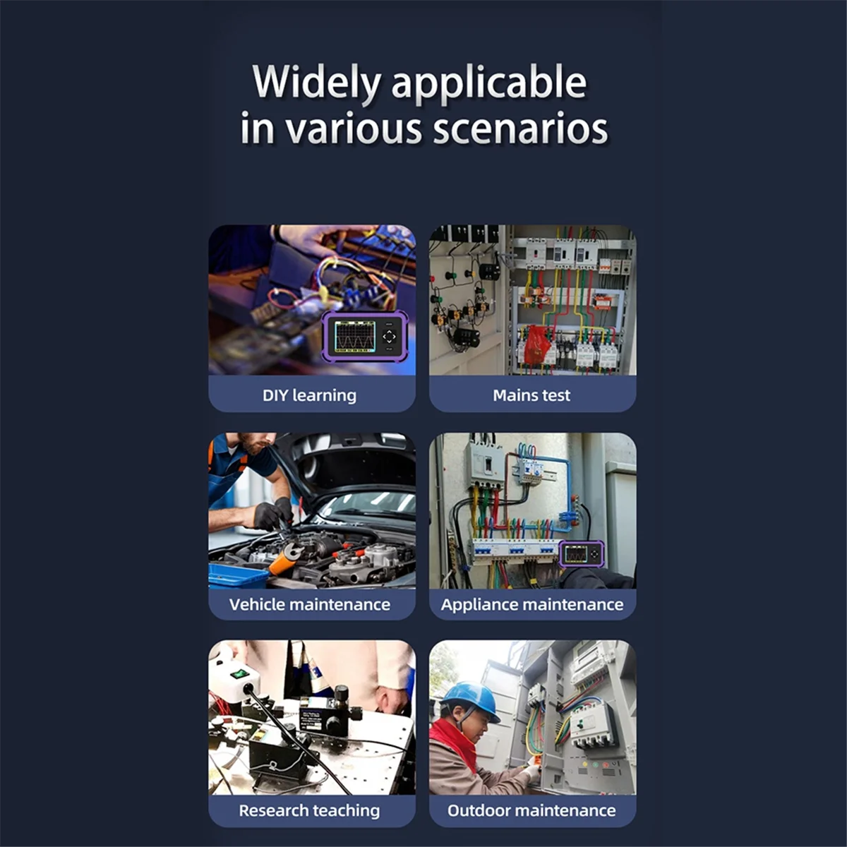 

Портативный цифровой осциллограф PDS833 + комплект зондов с экраном 2,8 дюйма